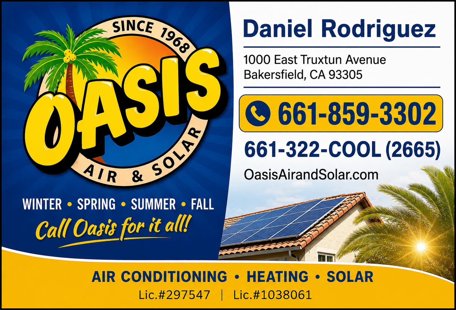 Oasis Air and Solar
