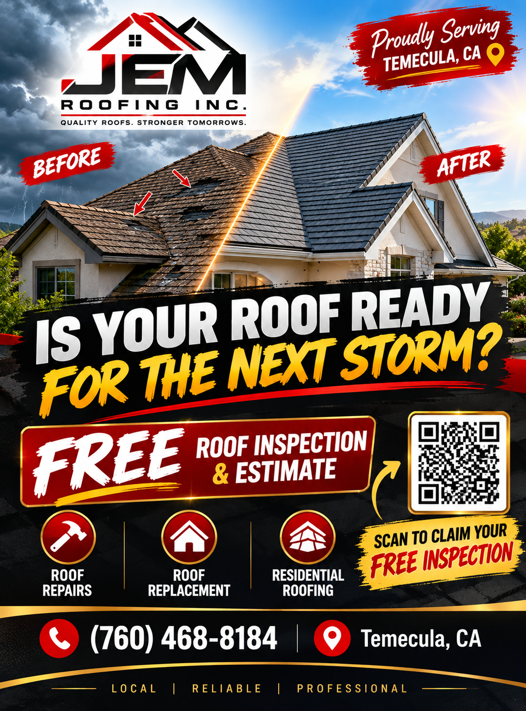 JEM Roofing Inc. (demo)