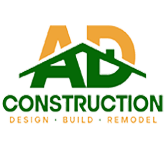 A D Construction logo