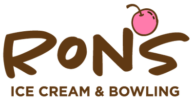 Ron’s Gourmet Ice Cream and 20th Century Bowling Lanes logo