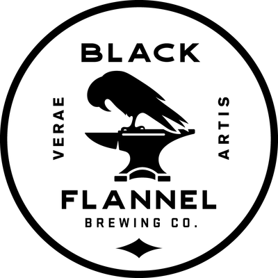 Black Flannel Brewing & Distilling Co. logo
