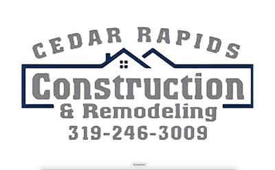 Cedar Rapids Construction & Remodeling logo