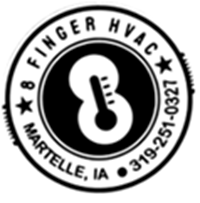 8 Finger HVAC LLC logo