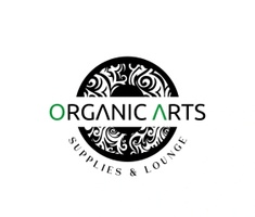 Organic Arts Supplies & Lounge logo