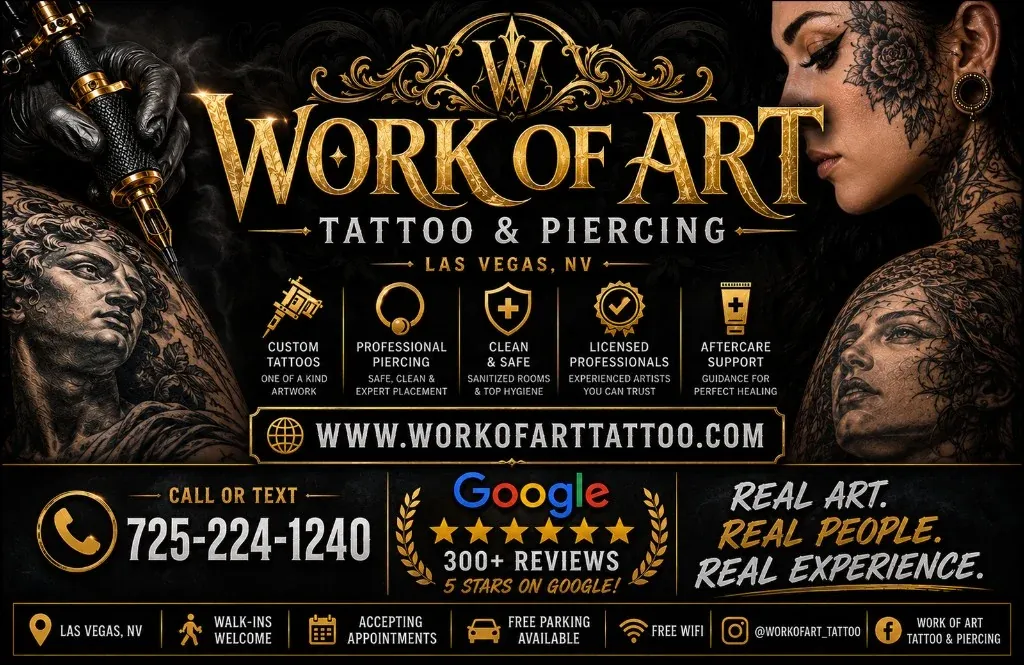 Work of Art Tattoo & Piercing