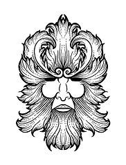 Green Man Tree Service logo