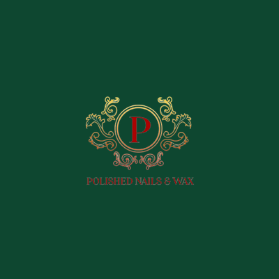 Polished Nails And Wax logo