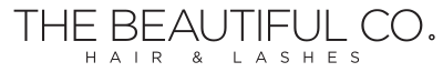 The Beautiful Co. Hair & Lashes logo