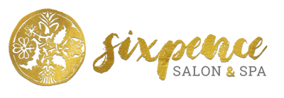 Sixpence Salon and Spa logo