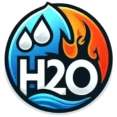 H2O Restoration logo