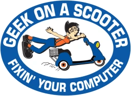 Geek on a Scooter logo