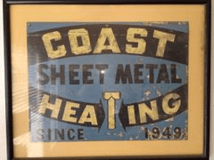 AMS Coast Sheet Metal logo