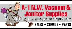 A-1 N.W. Vacuum & Janitor Supplies logo