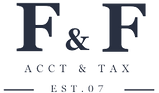 F and F Accounting and Tax logo