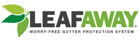 Leafaway Gutter Protection System logo