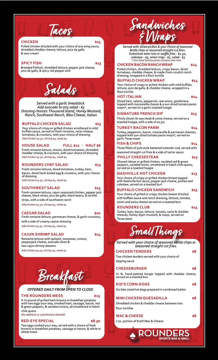 Rounders Sports Bar & Grill