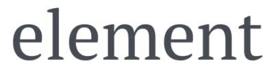 Element Design Build Remodel logo