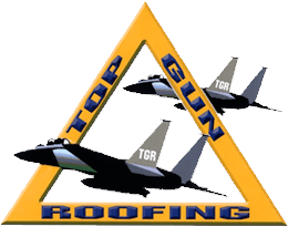Top Gun Roofing logo