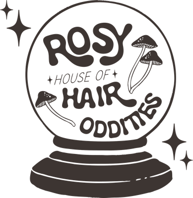 Rosy House of Hair Oddities logo