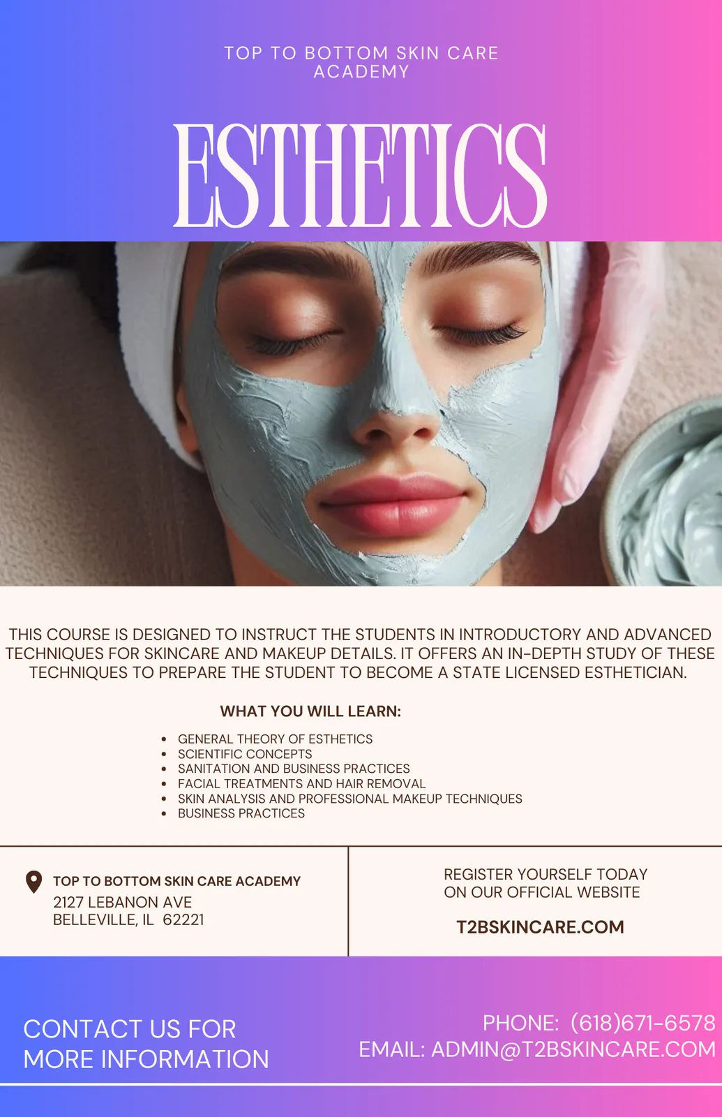 Top To Bottom Skincare Academy
