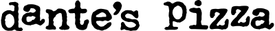 Dante's Pizza logo