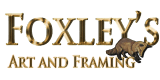 FOXLEY'S ART AND FRAMING logo