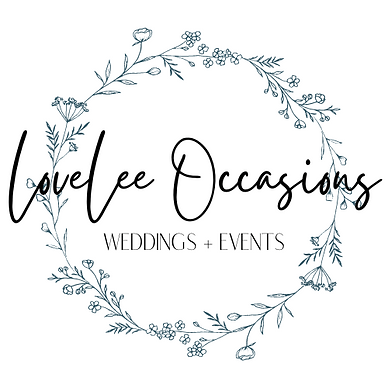 LoveLee Occasions Weddings + Events logo