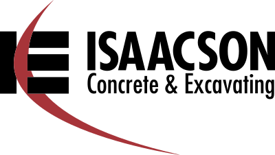 Isaacson Concrete & Excavating logo