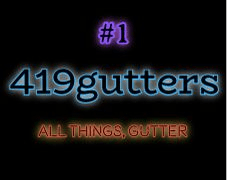 419 Gutters logo