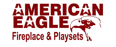 American Eagle Fireplace and Playsets logo