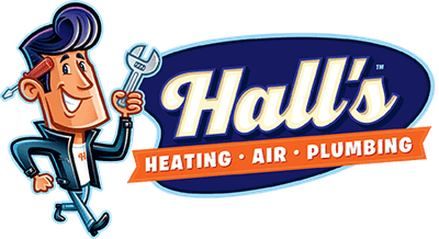 Hall's Heating Air & Plumbing logo