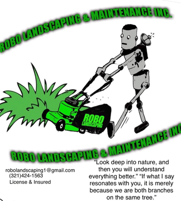 Robo Landscaping & Maintaince logo