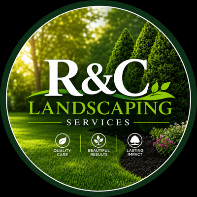 R&C landscaping Service logo