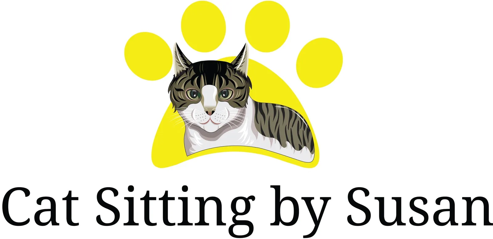 Cat Sitting by Susan