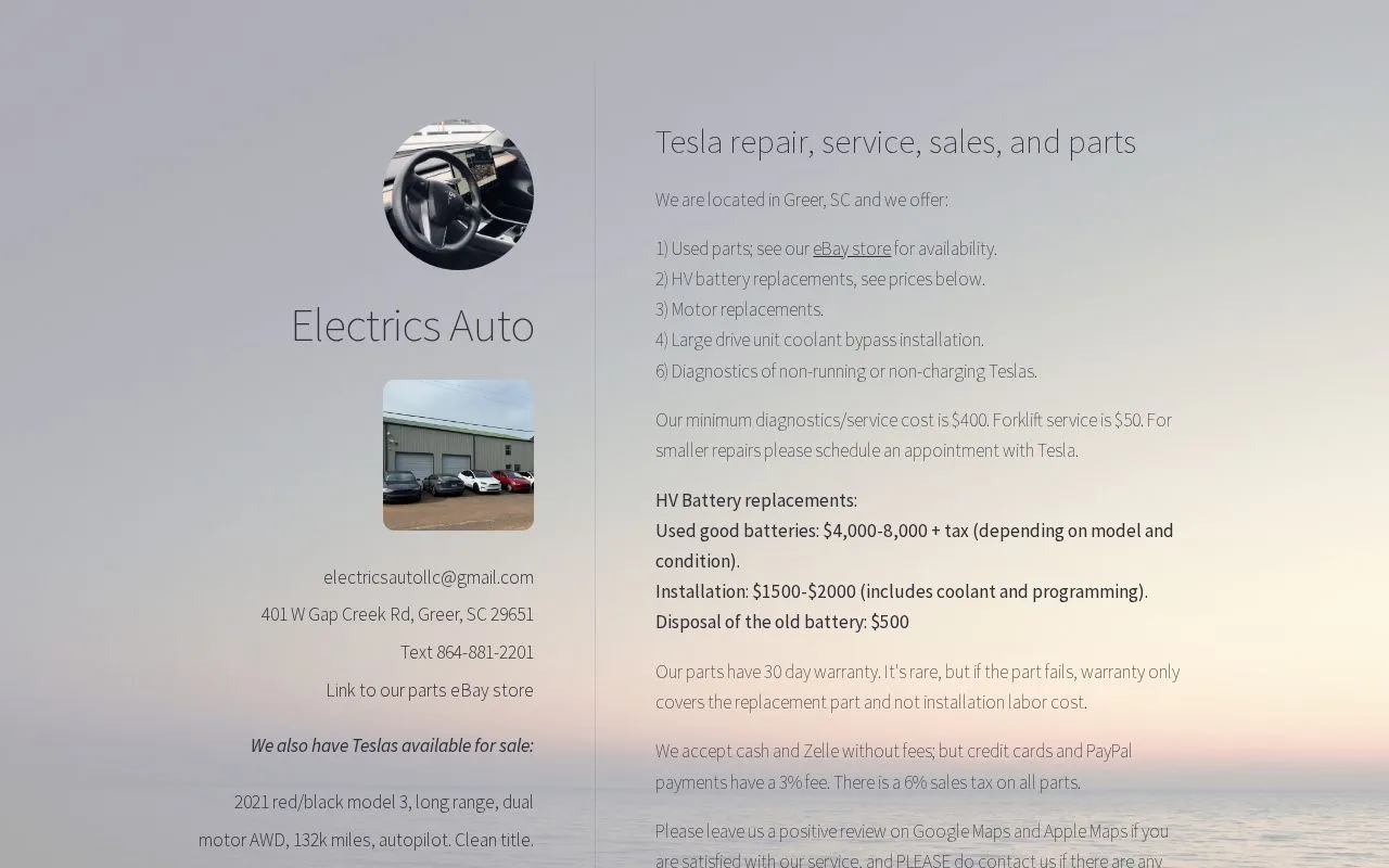 Electrics Auto