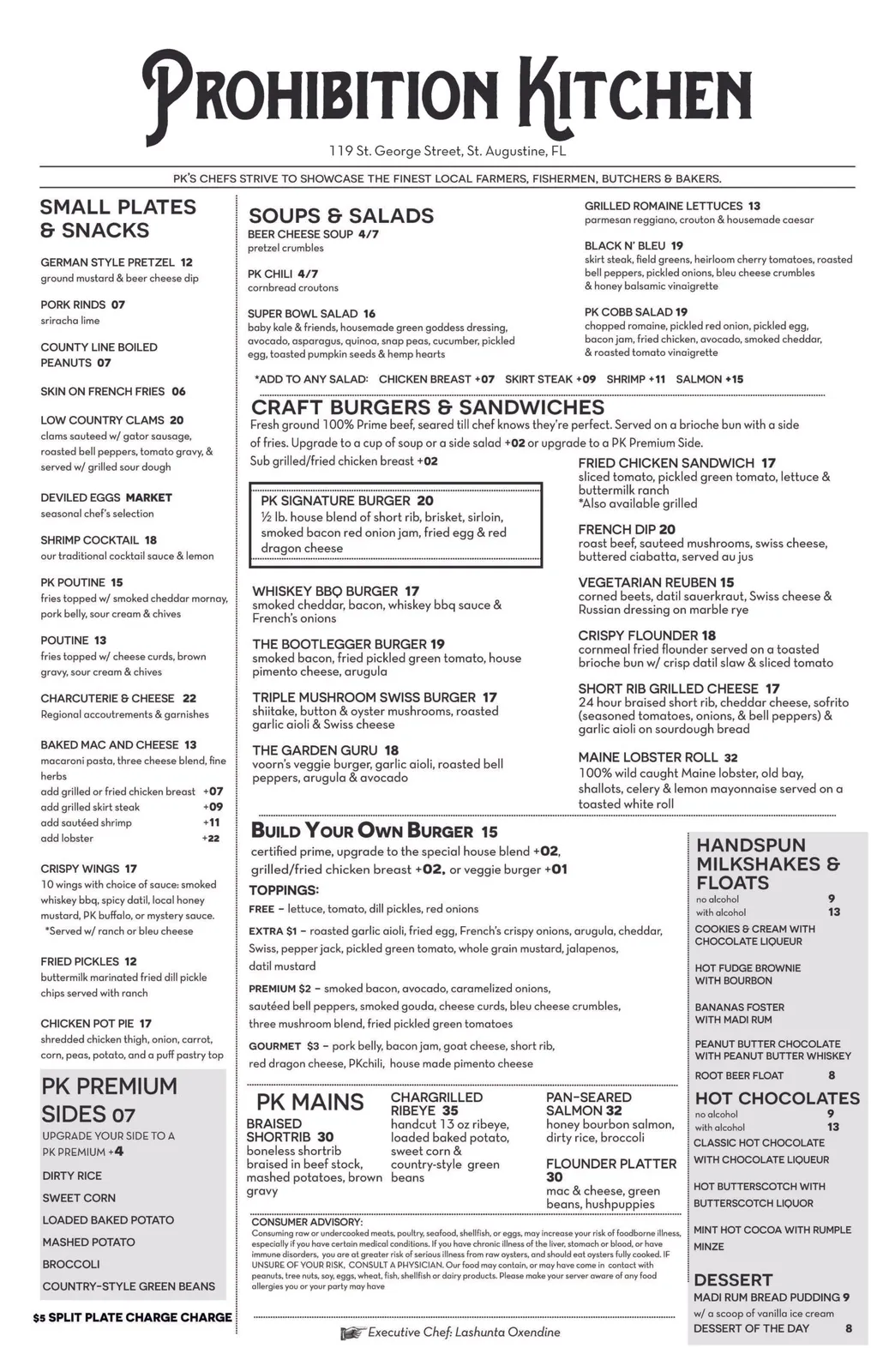 Prohibition Kitchen