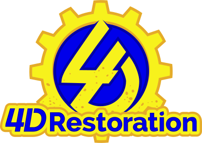 4D Restoration logo