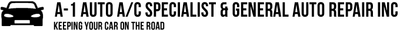 A-1 Auto A/C Specialist & General Auto Repair logo