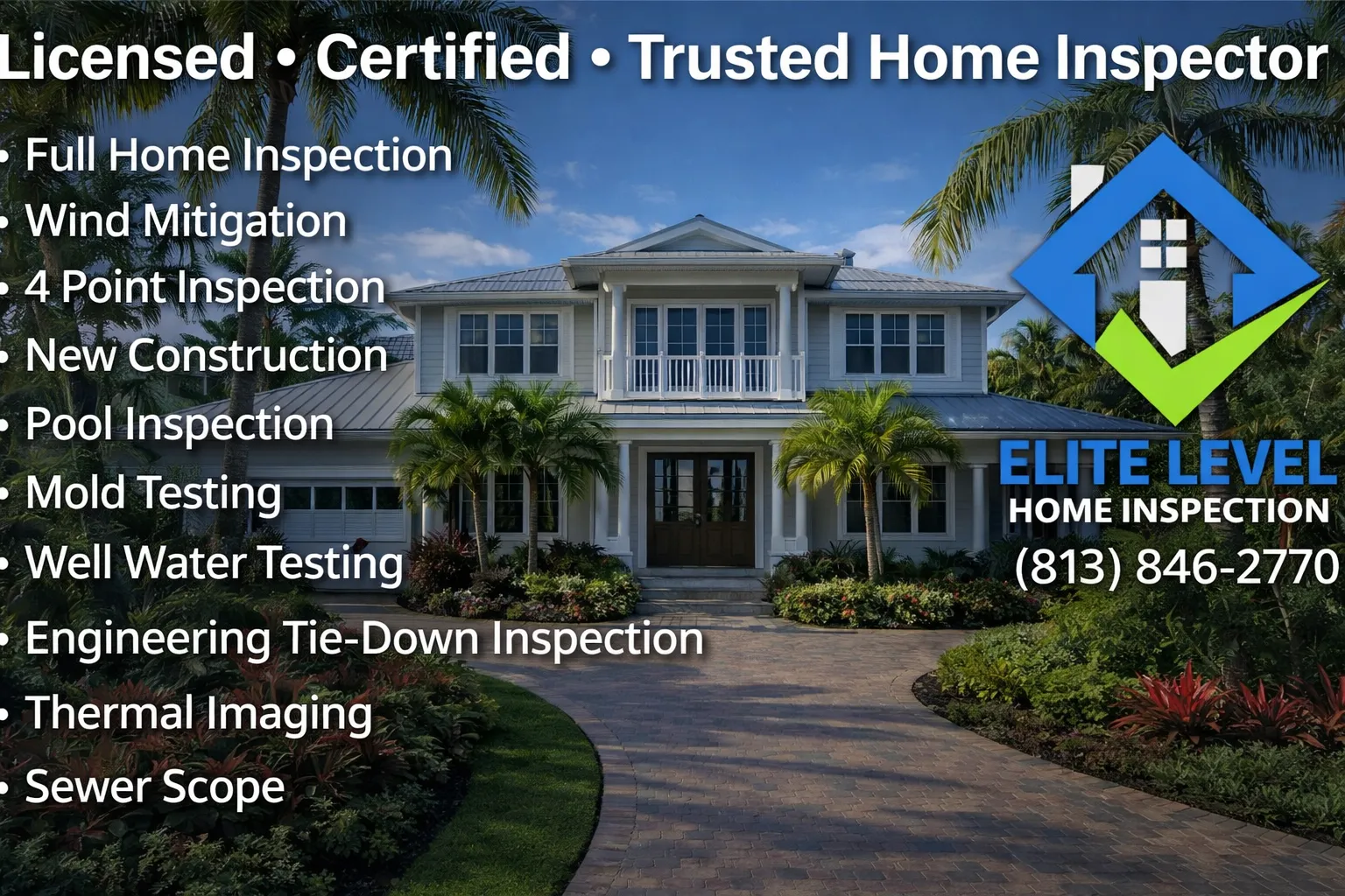Elite level home inspection