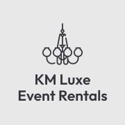 K&M Luxe Event Rentals logo