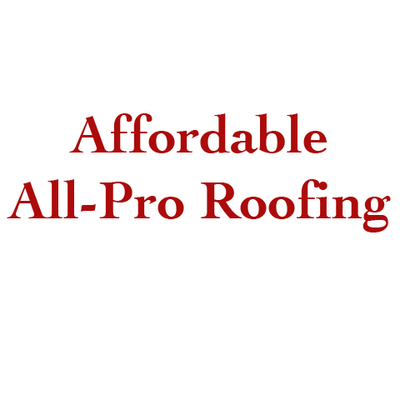 Affordable All-Pro Roofing logo