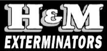 H & M Exterminators logo