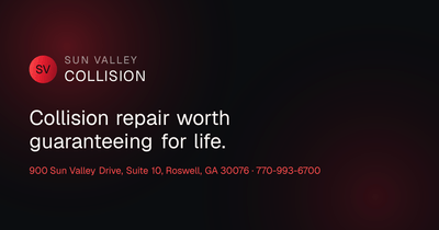 Sun Valley Collision logo