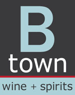 B town wine + spirits logo