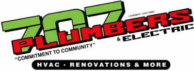 707 Plumbers logo