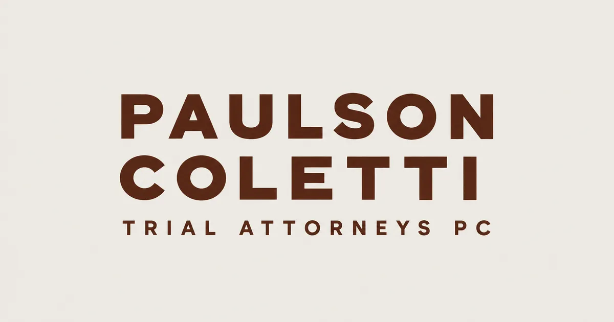 Paulson Coletti Trial Attorneys PC