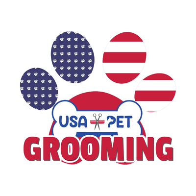 USA PET GROOMING logo