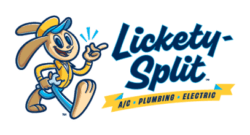 Lickety Split AC, Plumbing & Electric logo