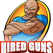 Hired Guns logo