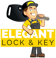 Elegant Lock & Key logo